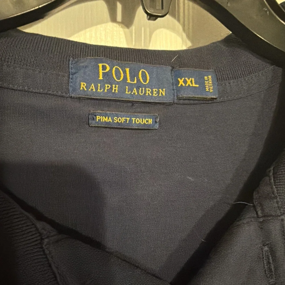 Polo Ralph Lauren Men's Short Sleeve Polo Shirt Size XXL Navy